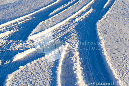 Image of Road under the snow