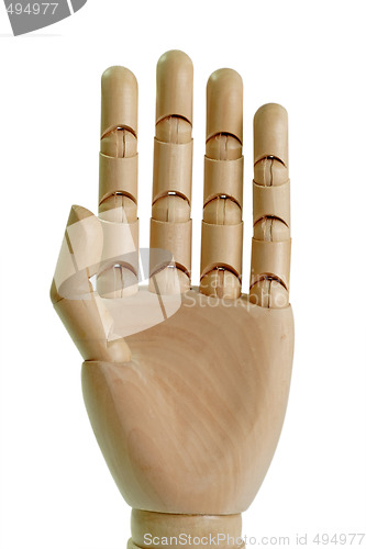 Image of Model hand