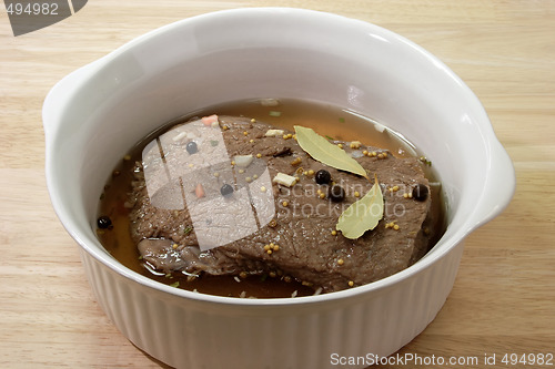 Image of Marinated beef meat_2