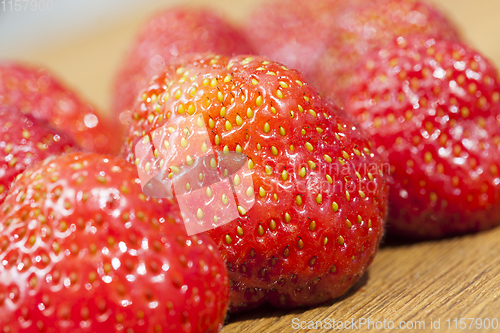 Image of strawberry closeup