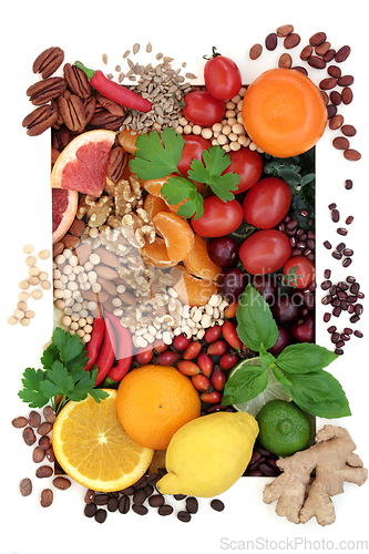 Image of Vegan Health Food High in Flavonoids and Polypehnols 