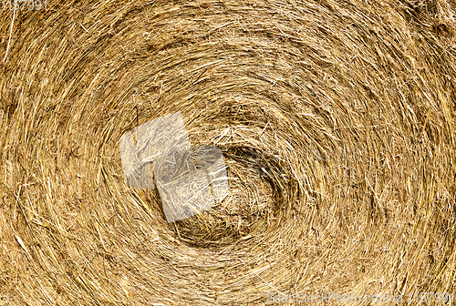 Image of background of straw stack