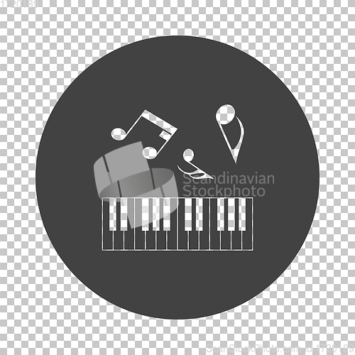 Image of Piano keyboard icon