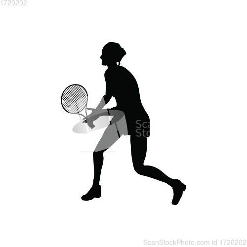 Image of Tennis silhouette