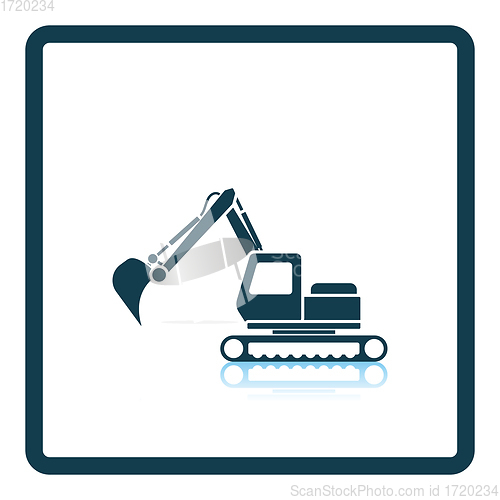 Image of Icon of construction excavator