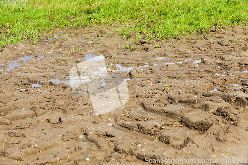 Image of field soil