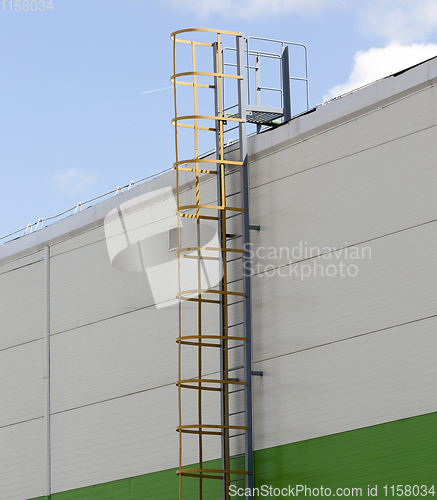 Image of metal ladder