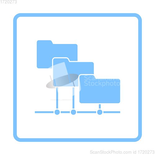 Image of Folder Network Icon