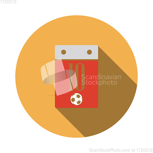 Image of Soccer Calendar Icon