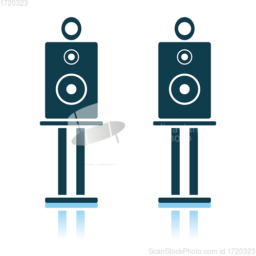 Image of Audio System Speakers Icon