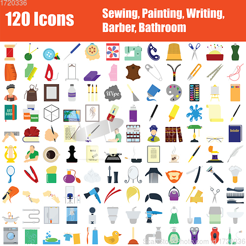 Image of Set of 120 Icons