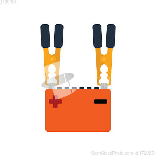 Image of Car battery charge icon