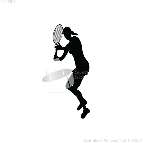 Image of Tennis silhouette