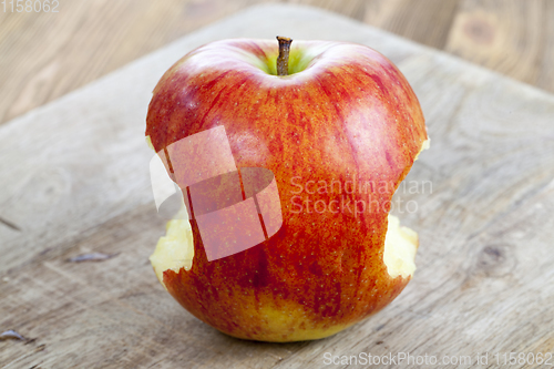 Image of red juicy apple