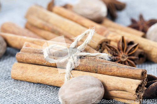 Image of nutmeg and cinnamon