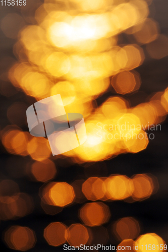 Image of orange glare