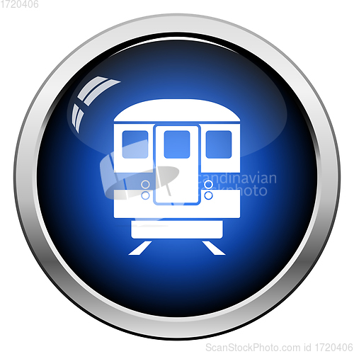 Image of Subway train icon front view