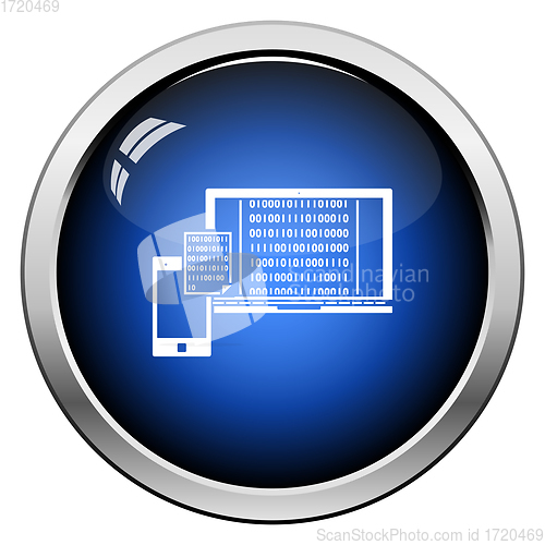 Image of Exchanging Data Icon