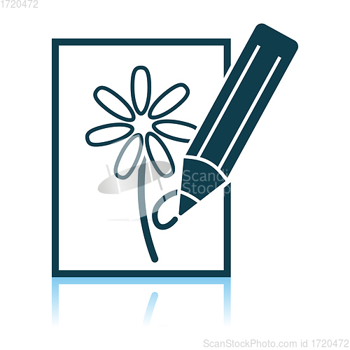 Image of Sketch With Pencil Icon