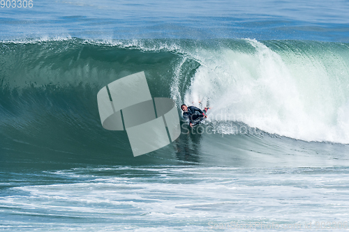 Image of Bodyboarder in action