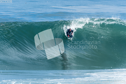 Image of Bodyboarder in action