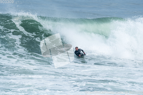 Image of Bodyboarder in action