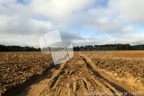 Image of plowed field
