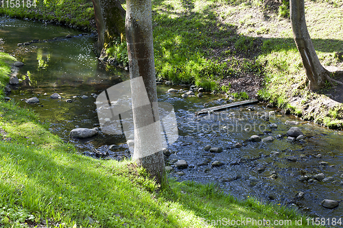 Image of narrow river