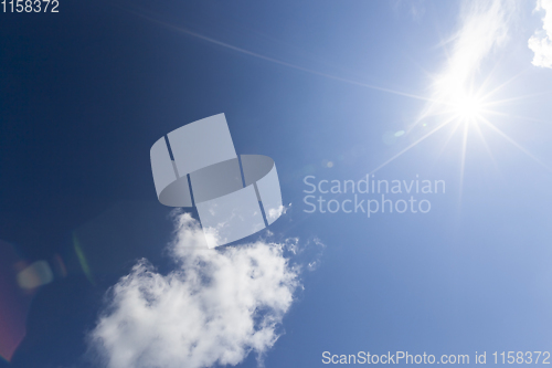 Image of blue sky