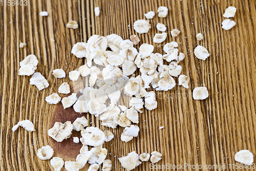 Image of flakes of oatmeal