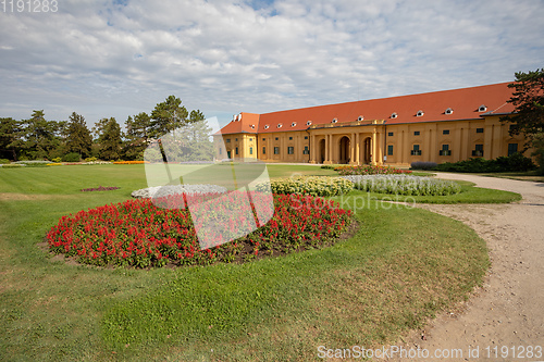 Image of State chateau Lednice in South Moravia, Czech Republic