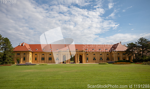 Image of State chateau Lednice in South Moravia, Czech Republic