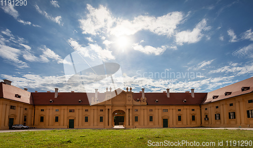 Image of State chateau Lednice in South Moravia, Czech Republic