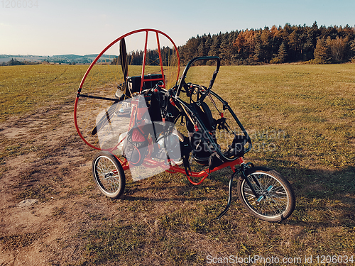Image of Powered paragliding vehicle
