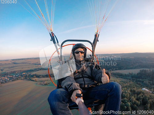 Image of Powered paragliding tandem flight