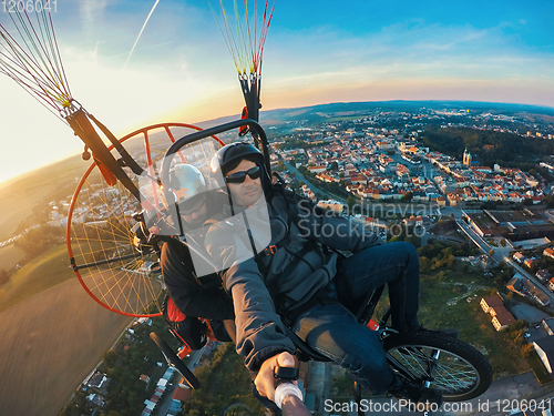 Image of Powered paragliding tandem flight