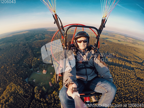 Image of Powered paragliding tandem flight