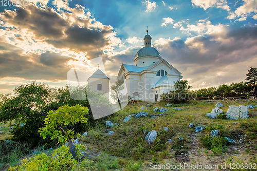 Image of St. Sebastiano\'s chapel, Mikulov, Czech republic