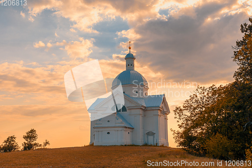 Image of St. Sebastiano\'s chapel, Mikulov, Czech republic