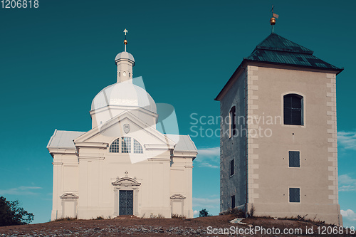 Image of St. Sebastiano\'s chapel, Mikulov, Czech republic