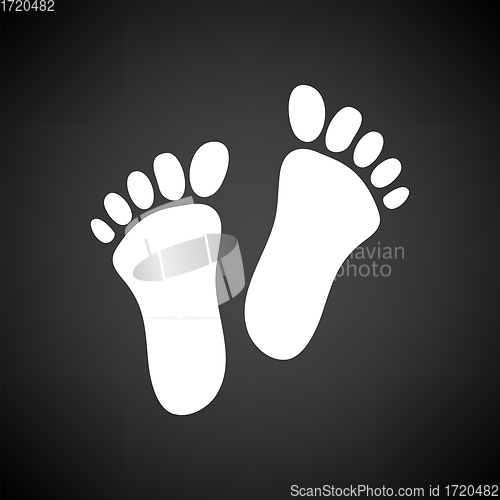 Image of Foot Print Icon