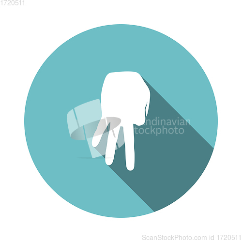 Image of Baseball Catcher Gesture Icon