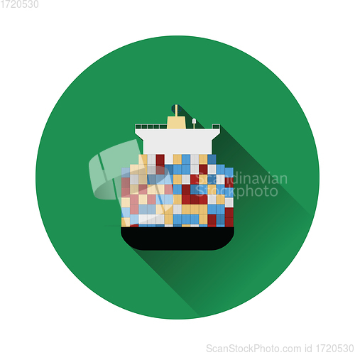 Image of Container ship icon