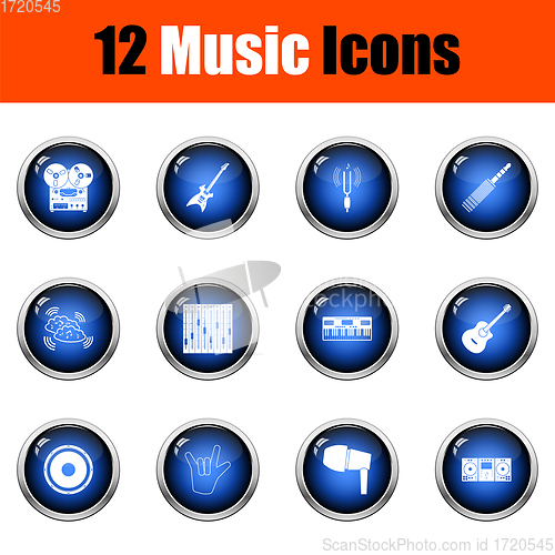 Image of Music Icon Set