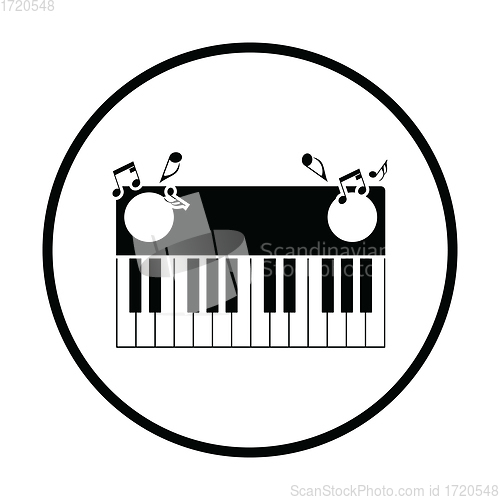 Image of Piano keyboard icon