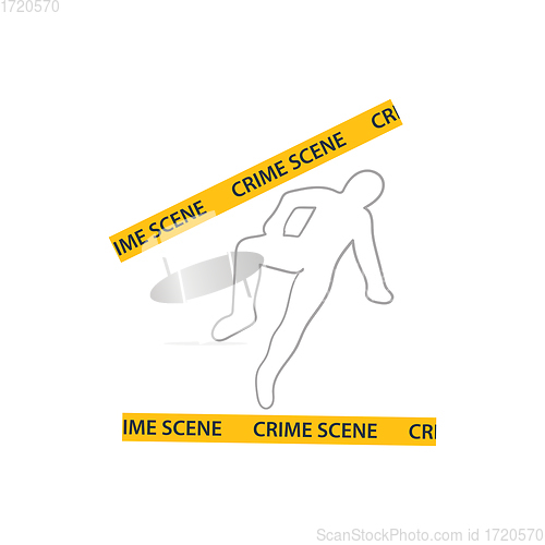 Image of Crime scene icon