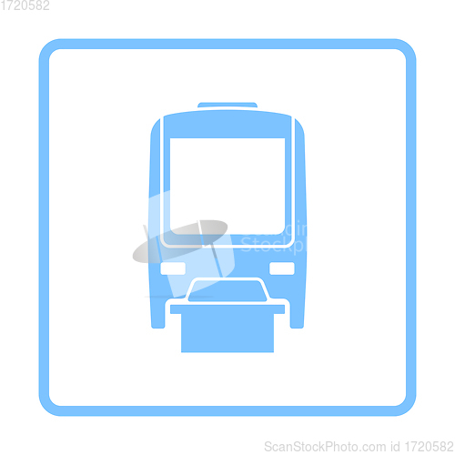 Image of Monorail Icon Front View