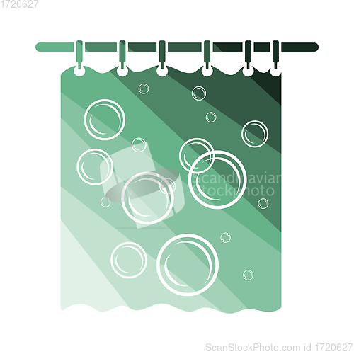 Image of Bath curtain icon