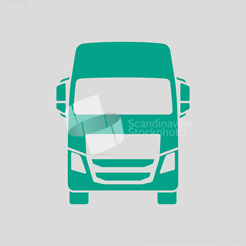 Image of Truck Icon Front View