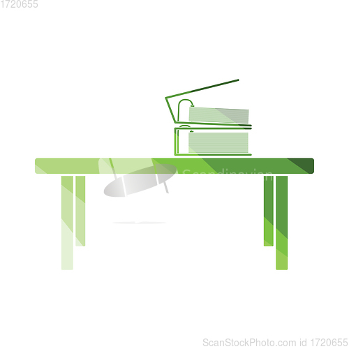 Image of Office low table icon